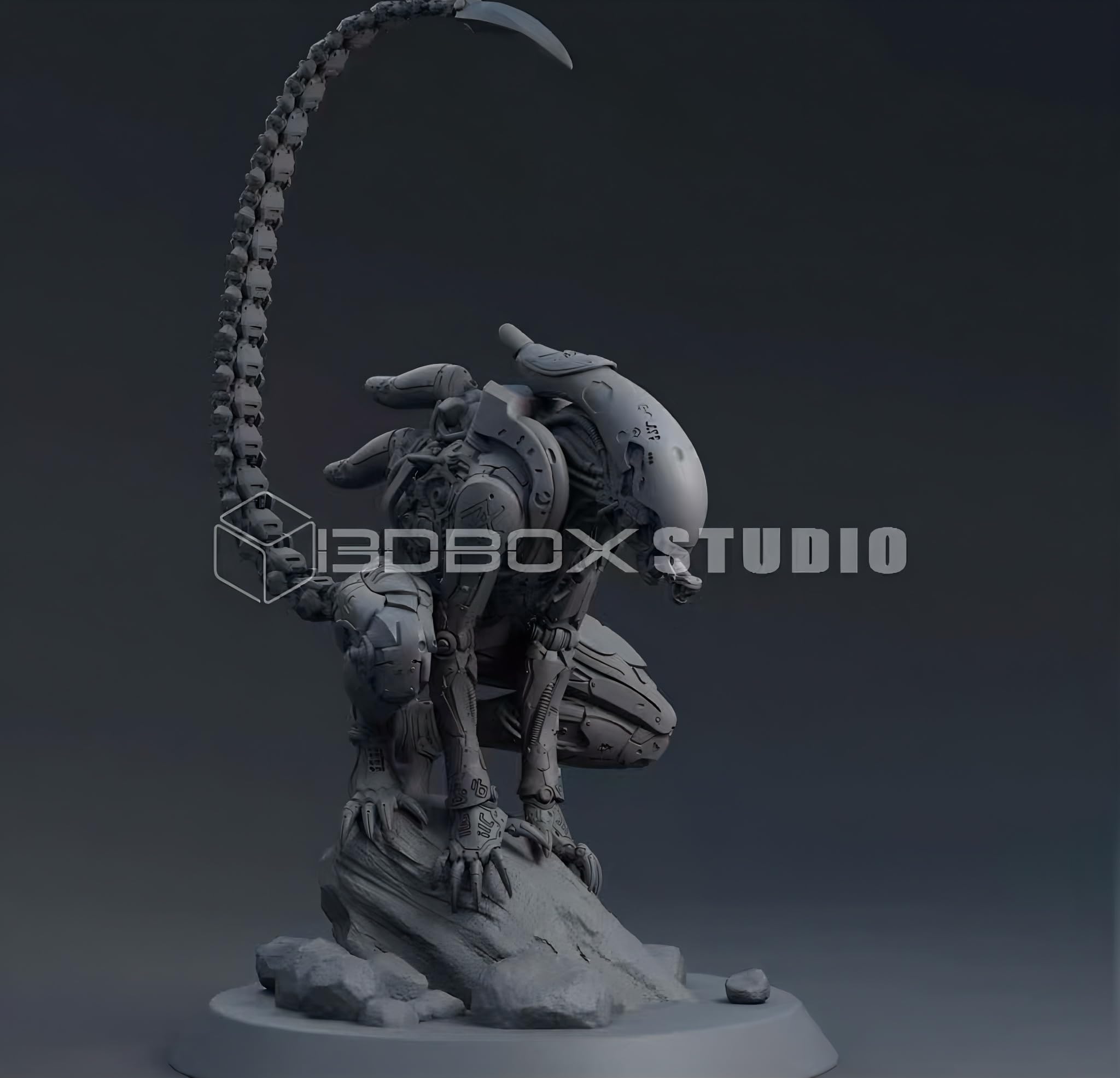 Amazon.co.jp: 1/6 ガレージキット フィギュア 未塗装 エイリアン