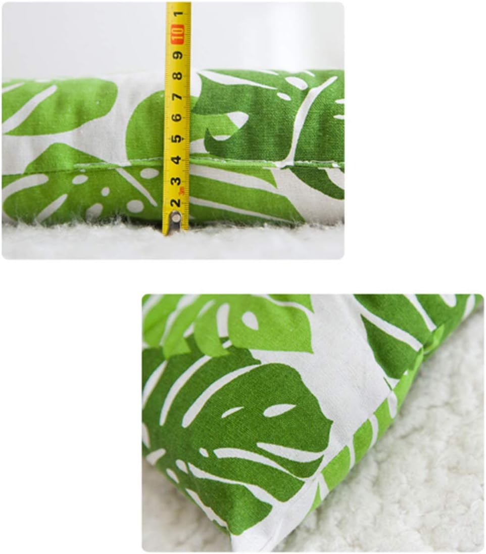 Dada 2 x Chair Pad Cushion,Dining Chair Pad Cushion with Ties Soft Pillows for, Dining, Camping, Kitchen Chairs (D)