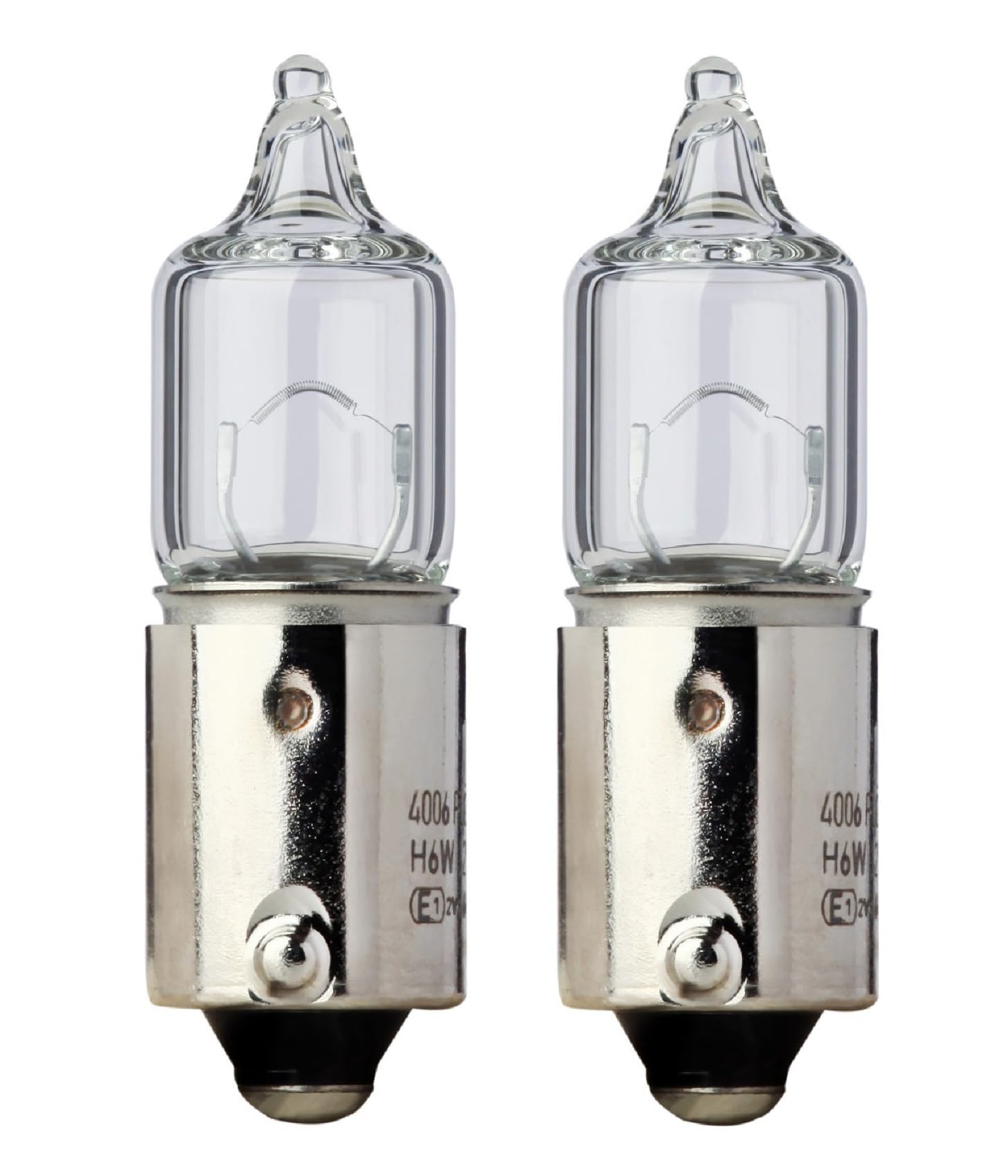 Flosser Incandescent BAX9s 6W Stock 4006 Reverse Back Up Front Parking Map Dome Light Bulbs Replacement (Pack of 2) Made in Germany
