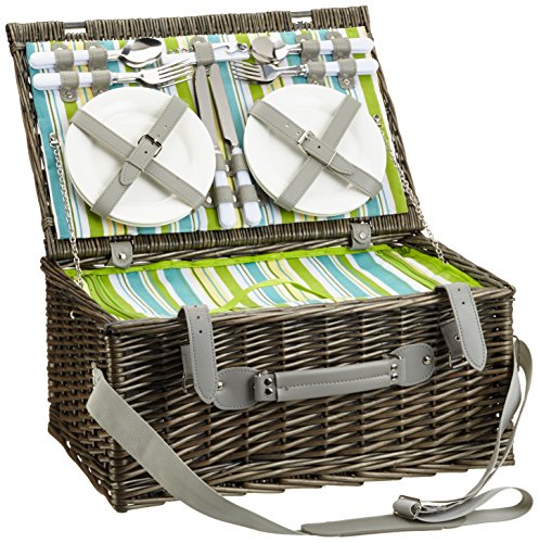 Preisvergleich Produktbild Cilio 155266 Picknick-Korb Ascona, 4 Personen