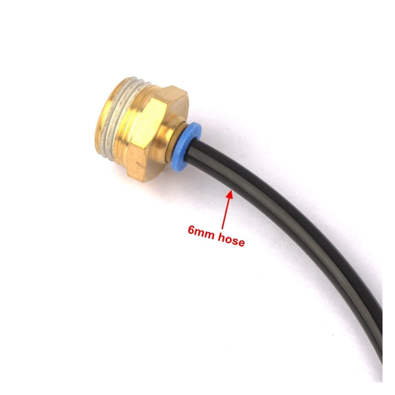 Geeyu ZHaonan-Tubo d'ottone, Ottone Tubo Raccordo 8mm 10mm 12mm 14 Millimetri 16 Millimetri Barb Coda 1/4 3/8 1/2 Filetto Femmina Rame congiunta accoppiatore, raccordi per Tubi dell'Acqua