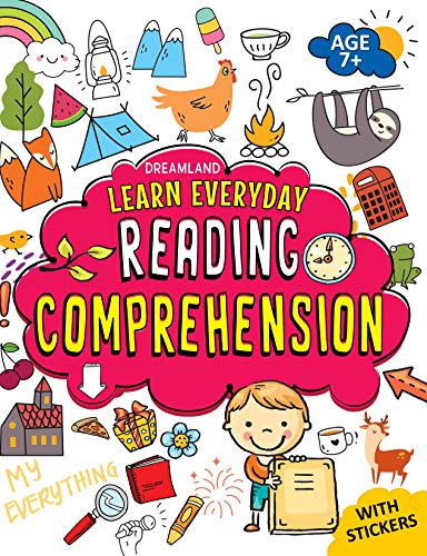 Reading Comprehension Activity Book Age 7+ with Stickers – Learn Everyday Series For Children