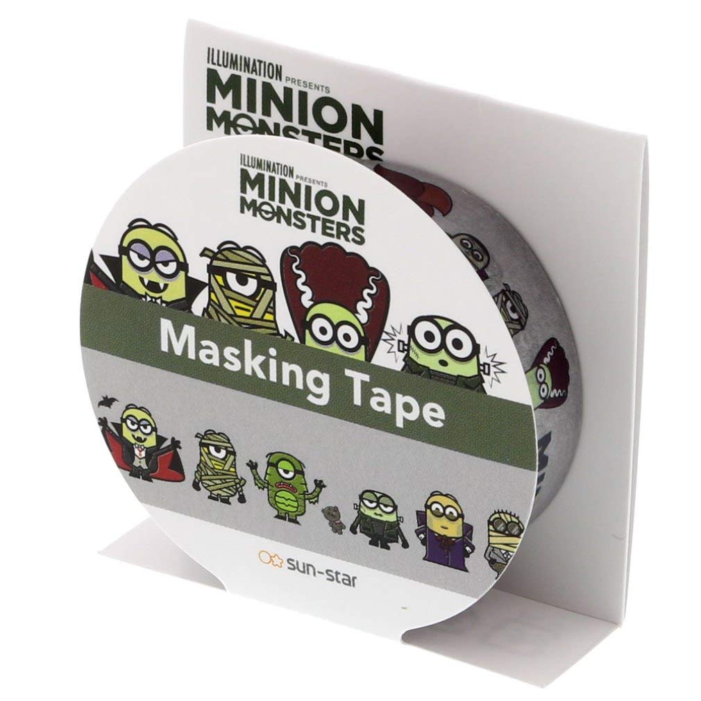 Amazon | サンスター文具 ミニオン マスキングテープ モンスターズ A柄
