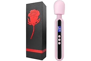 Sexy Toys for Women: 10 Patterns Wireless Handheld Vibrating Deep Tissue Massager
