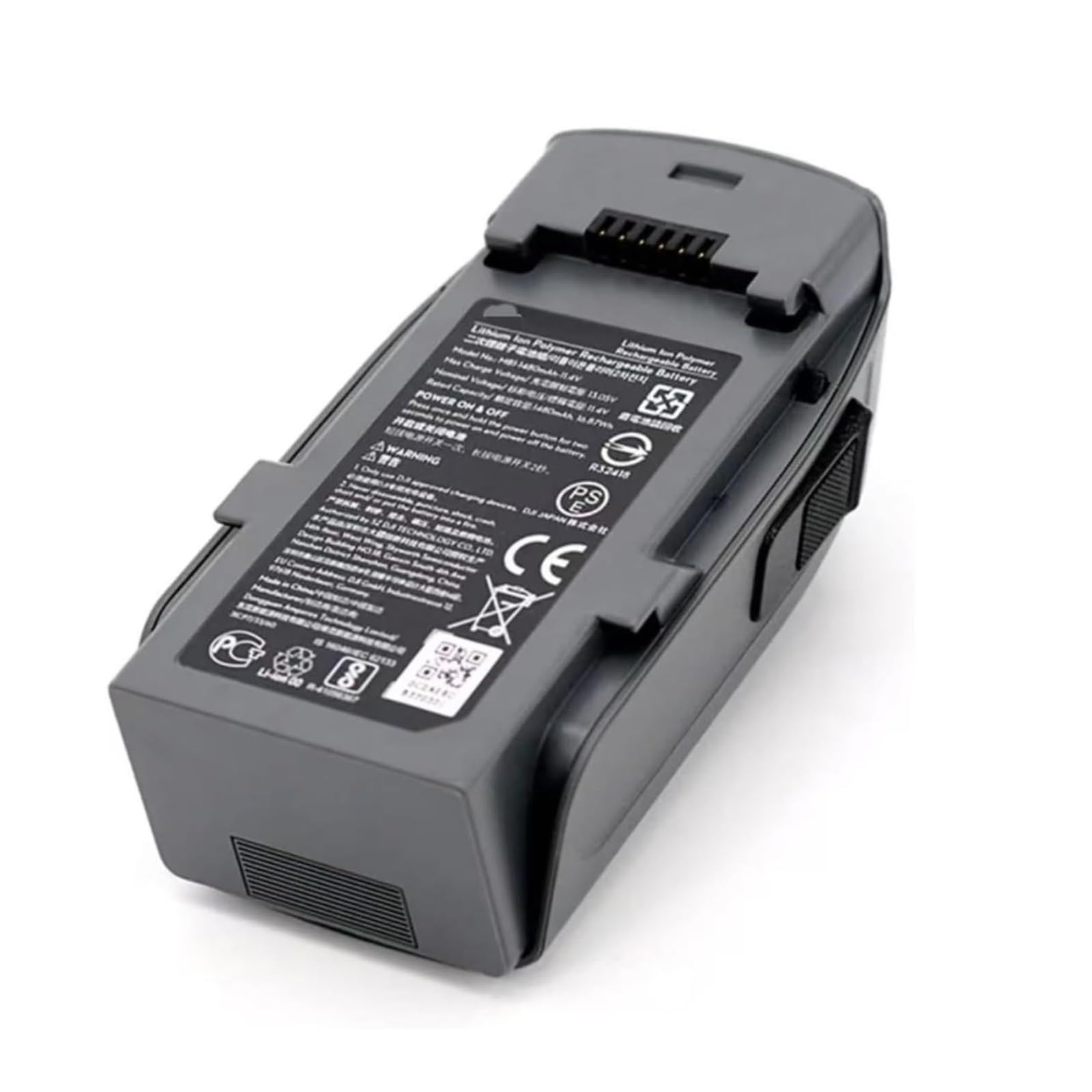 Batería de repuesto for dron de vuelo inteligente de alta capacidad de 1480 mAh/11,4 V, compatible con DJI Spark(3pcs,Activated 0 cycle)