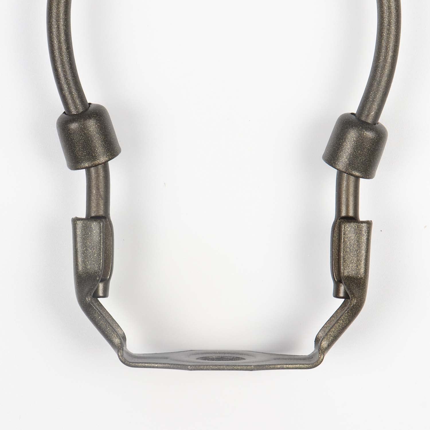 SS010 Pantalla de lámpara de soporte para lámpara de mesa estilo Tiffany vidrieras (bronce 4 pulgadas de alto) 3