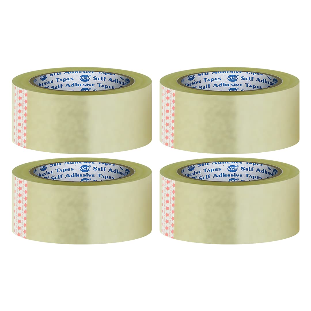 VCR Self Adhesive Transparent Cello Tape - 35 Meters in Length - 36mm / 1.5" Width - 4 Rolls Per Pack - BOPP Industrial Packaging Tape for E-Commerce Box Packing, Office and Home use (B07RXSDMF9) Amazon Price History, Amazon Price Tracker