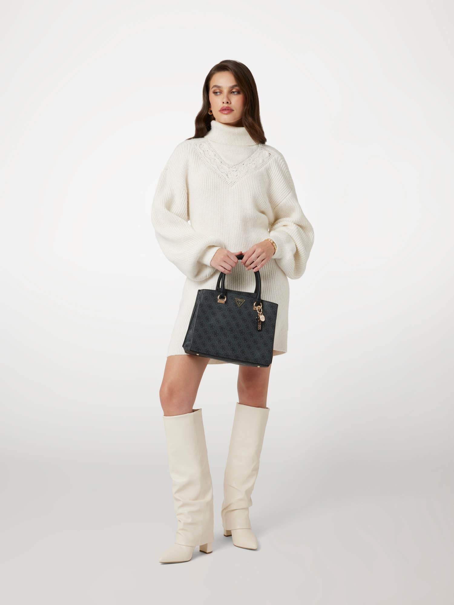 GUESS Noelle Girlfriend Satchel Bag