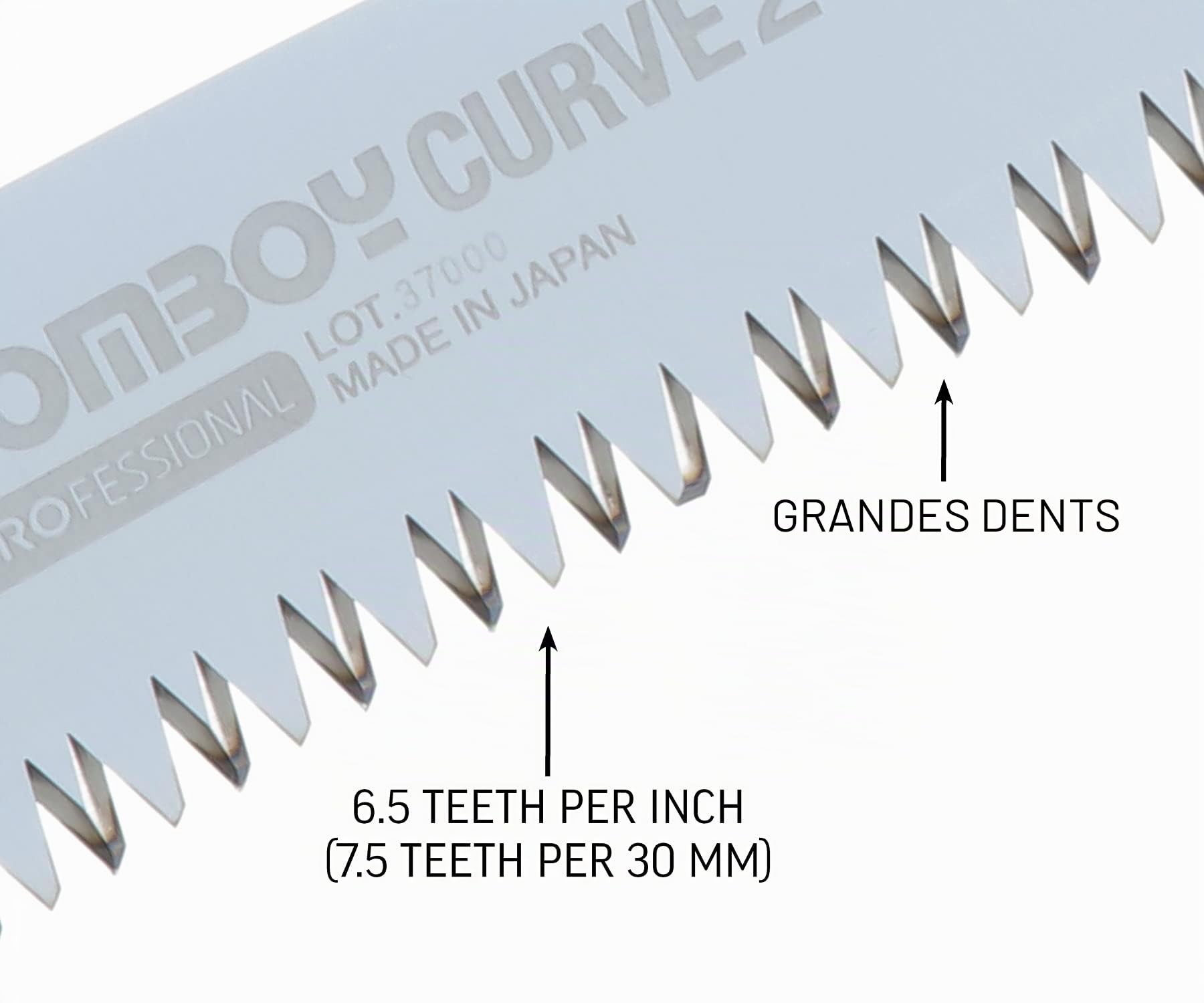 Silky Scie pliante Japonaise Gomboy Curve 210mm large, avec Lame courbe