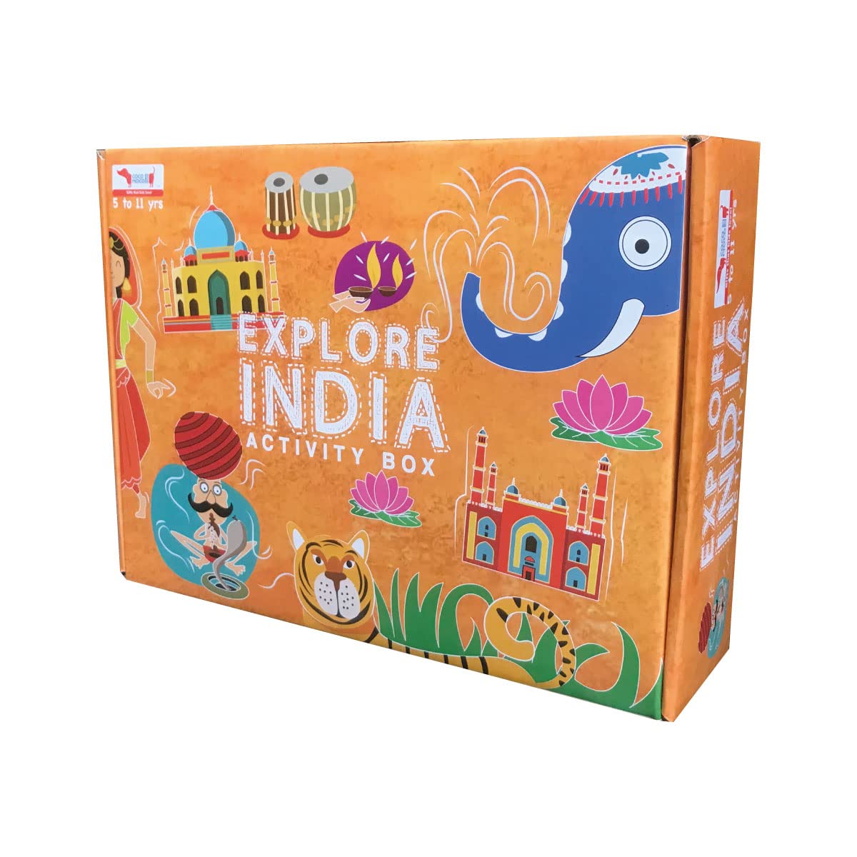 CocoMoco Kids Activity India Box for 5-12 Years Old Kids, Birthday Gift for Boys & Girls