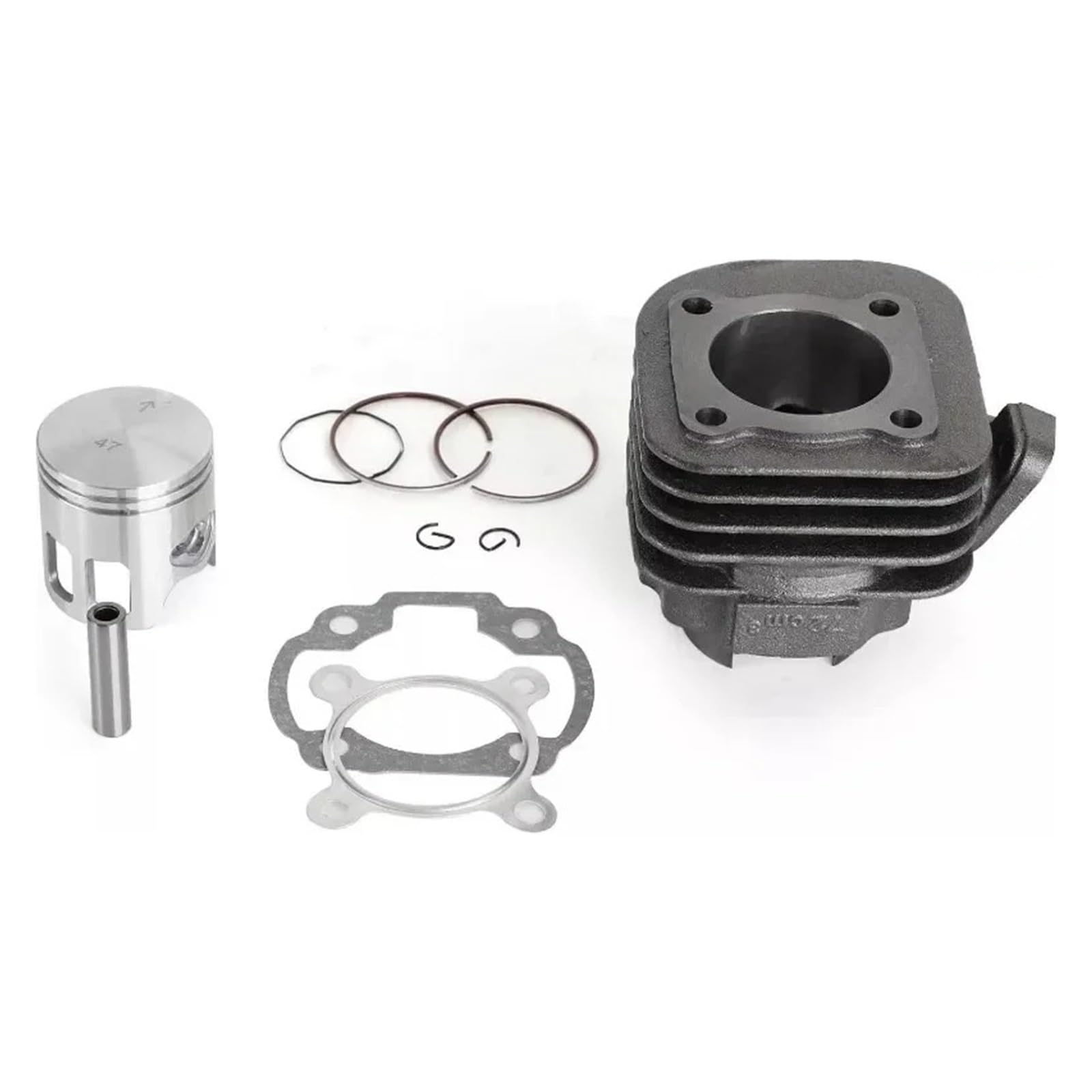 Cilindro Pistone Kit Per 1E40QMB JOG50 Per KEEWAY