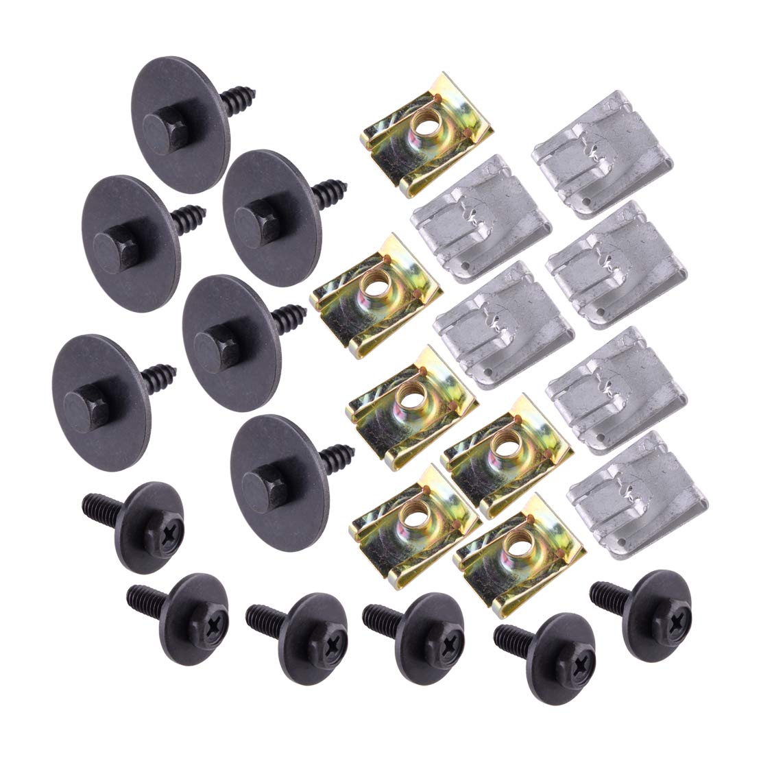 beler 24-tlg. Motorunterboden-Spritzschutzschutz  