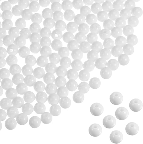 4200 cuentas redondas de acrílico de 0.236 pulgadas sueltas de burbujas para manualidades, colores dulces surtidos para manualidades, pulseras,
