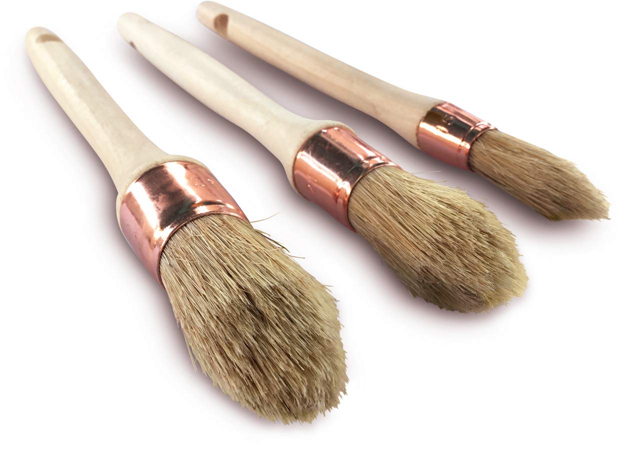Pinceaux Brosse en Soie de Porc (N°8/10/12) – Leanc Bourgeois
