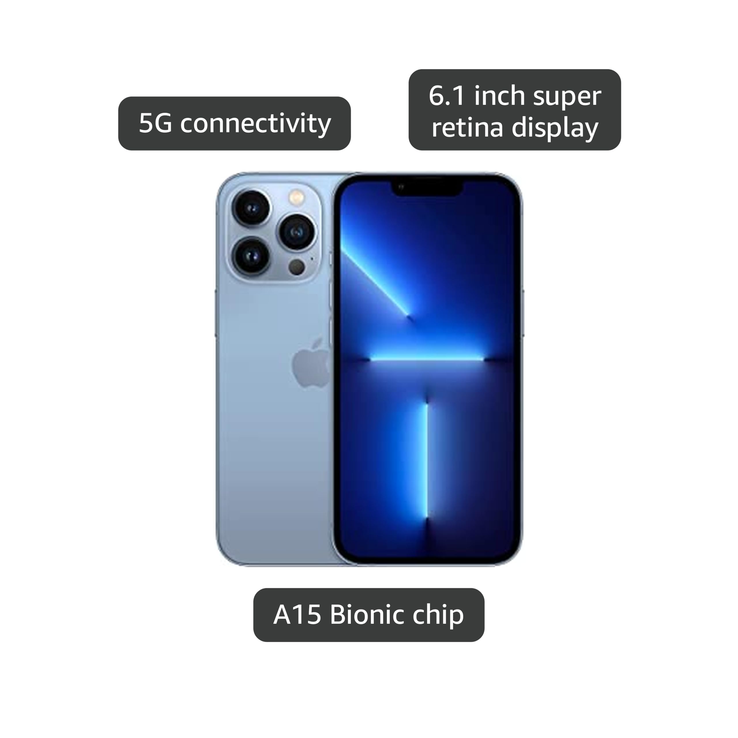 Apple iPhone 13 Pro Blue 本体　256GB Amazon.com: Apple iPhone 13 Pro, 256GB, Sierra Blue - Unlocked