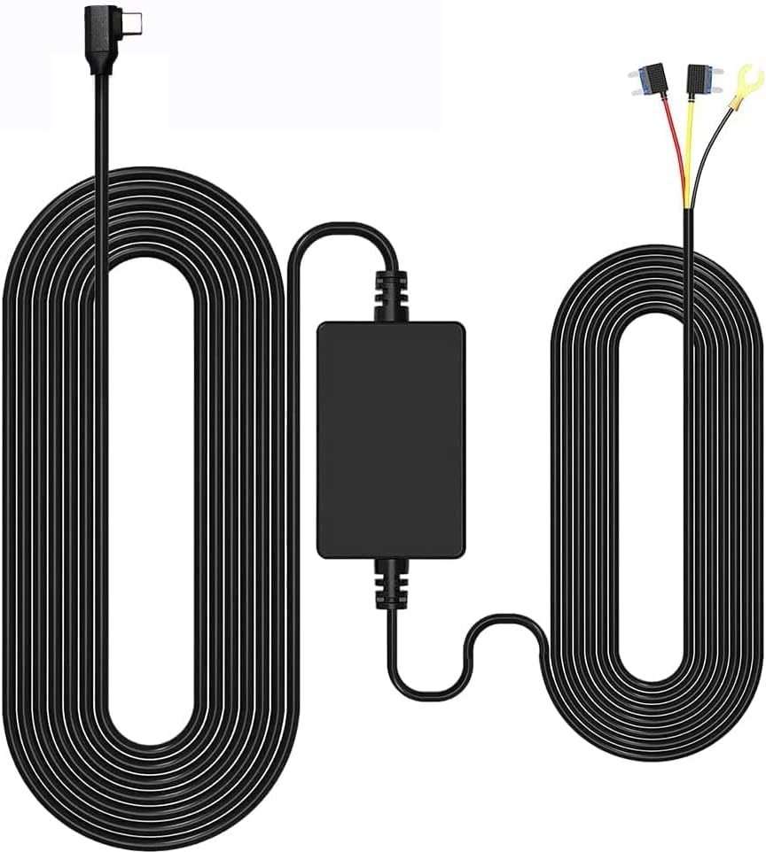 WOLFBOX Hardware Kit for G840S/G840H/G850/G900 Backup Camera Mirror Dash CAM 24 Hour Parking Monitoring Cable