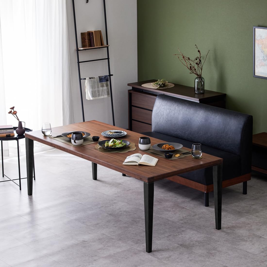 Amazon.co.jp: バズ ローダイニング ローテーブル 単品 180cm 低め
