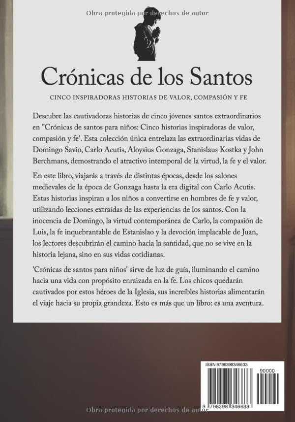 Miniatura 2 de Crónicas de Santos para Niños Cinco historias inspiradoras de valor, compasión y fe (La Editorial Divina) (Spanish Edition)