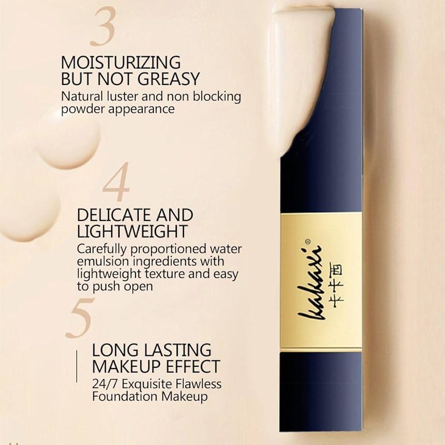 Amazon | 双頭輪郭ペンコンシーラースティック 2-in-1 白にきび