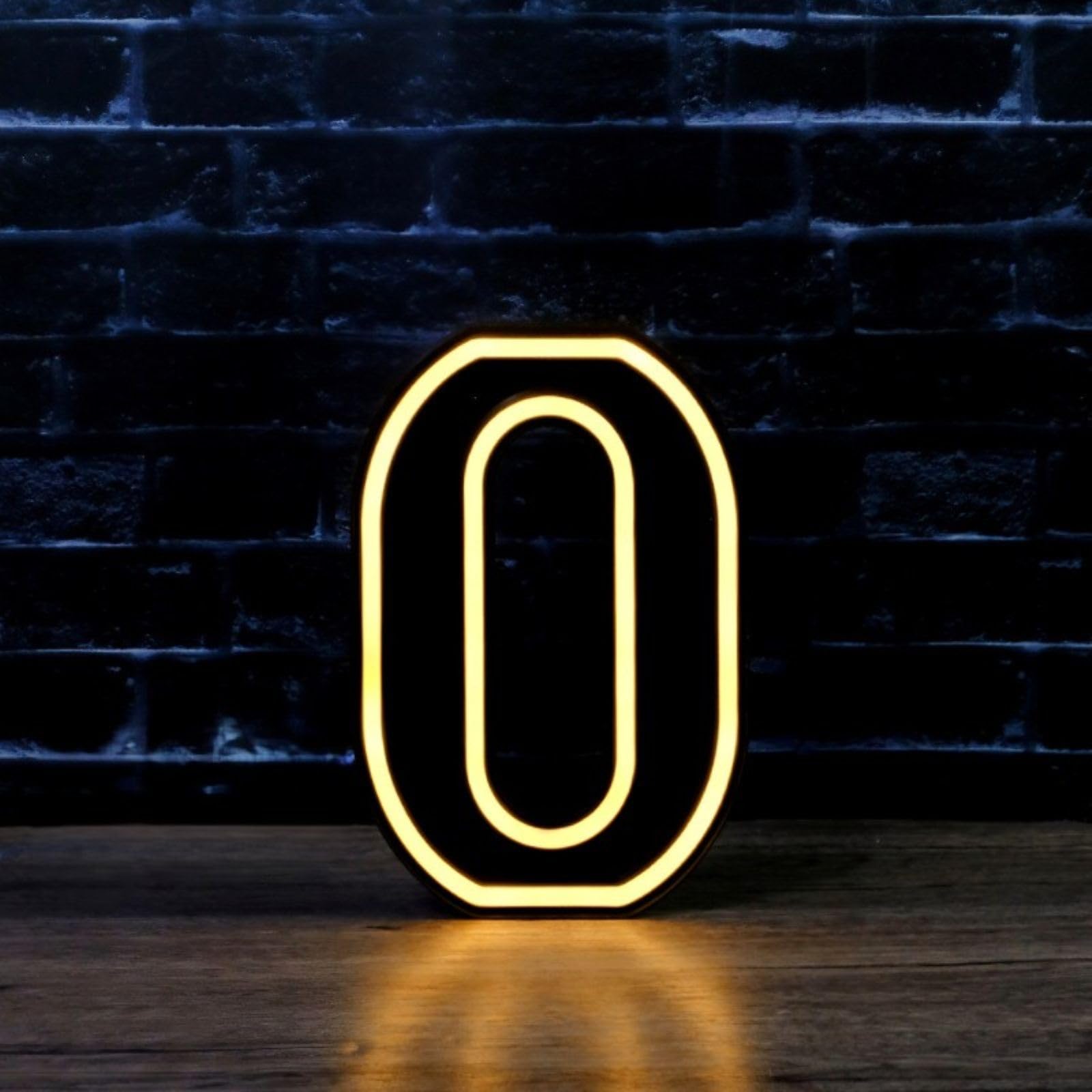 Jemnpela LED Marquee Letter Number Sign Lights Glitter Light Up Alphabet Figure Night Light for Birthday Party Wedding Home Bar Holiday Wall Decoration