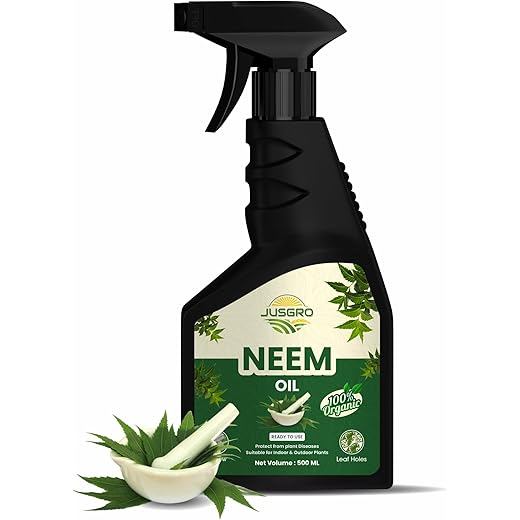 JusGro Neem Oil Plant Protection Spray 500 ML