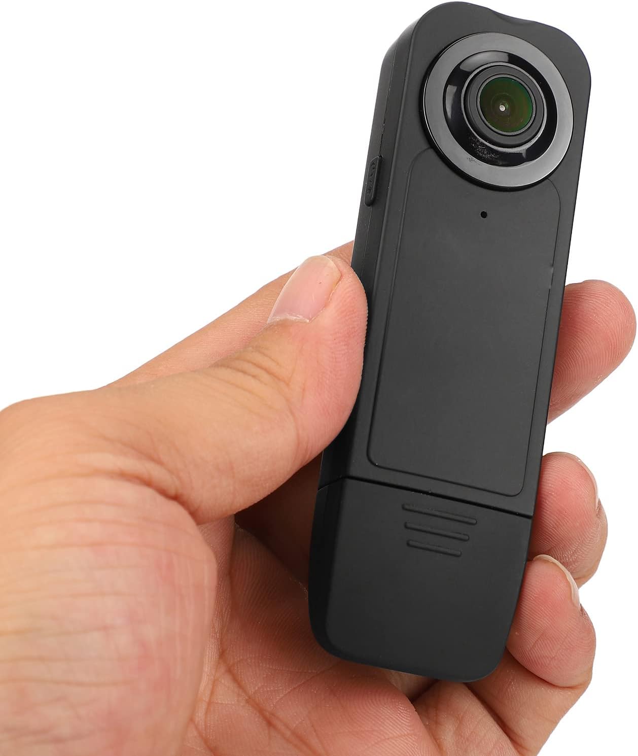 Wisoqu Mini Body Camera held in hand