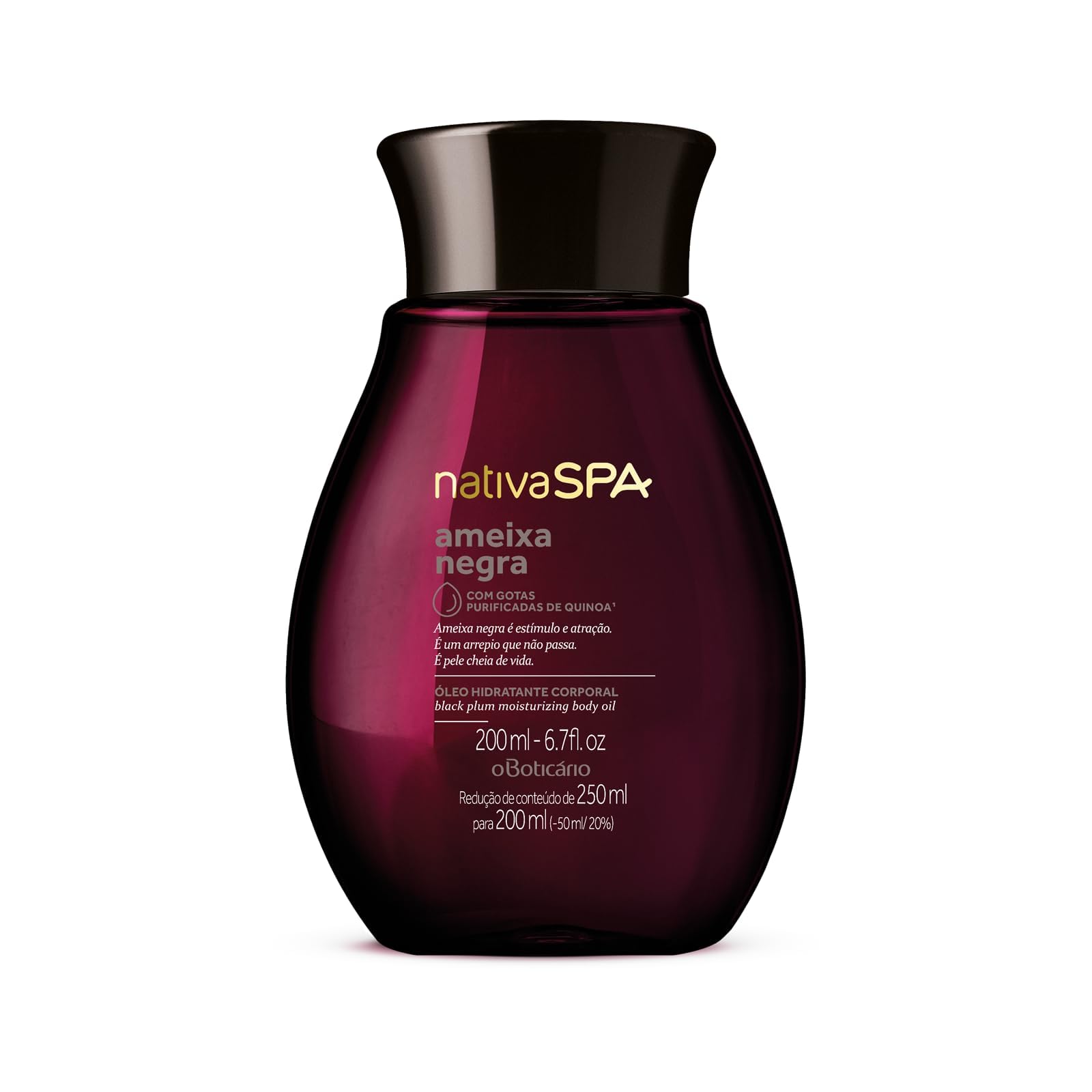 O Boticário Nativa SPA Ciruela Negra Set Regalo Cuidado de la Piel 3 Productos