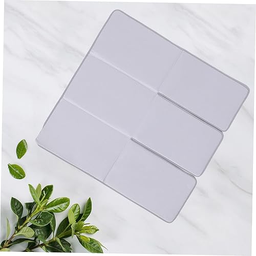 Miniatura 8 de Cabilock Foldable Ironing Board with Heat Resistant Iron Rest Pad Portable Compact Space-Saving Travel Iron Mat for Home and Vacation Use Design