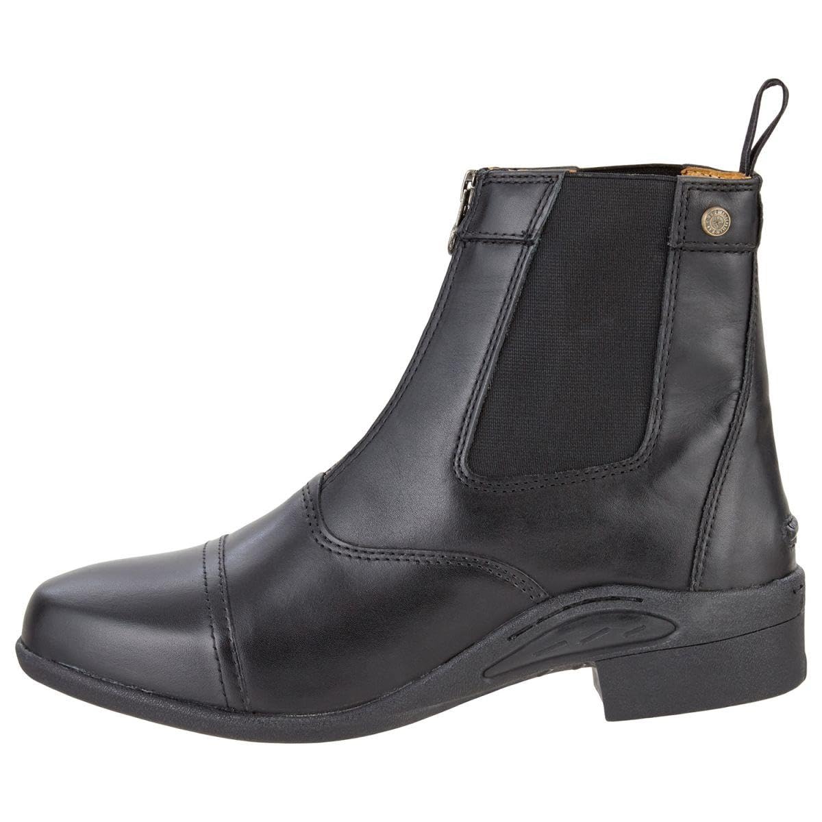 SUEDWIND FOOTWEAR »Ultima FZ« Paddock Stiefelette | Robustes wasserabweisendes Rindsleder | Reit-Schlupf-Schuh | Komfort-Einlegsohle | Echtleder im Innenschuh | Reißverschluss & Schnürung