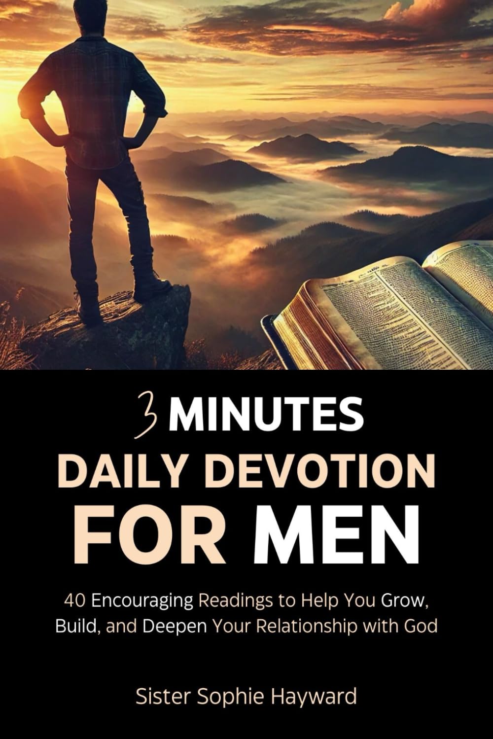 3 MINUTE DAILY DEVOTION FOR MEN: 40 Encouraging Readings to Help You Grow, Build, and Deepen Your Relationship with God