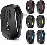 Vista 1 de Repelente de plagas para interiores, repelente para ratones, ratones, ratas, cucarachas, hormigas, arañas (paquete de 6)