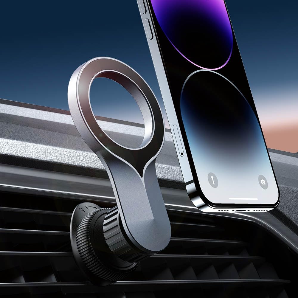 smashtronics MagSafe Car Mount Strong Magnetic Phone Holder for iPhone, HandsFree Dashboard iPhone Car Mount Holder for MagSafe iPhone 15 Pro Plus 12/13 with Cleaning Kit (B0D76ZVHB1) Amazon Price History, Amazon Price Tracker