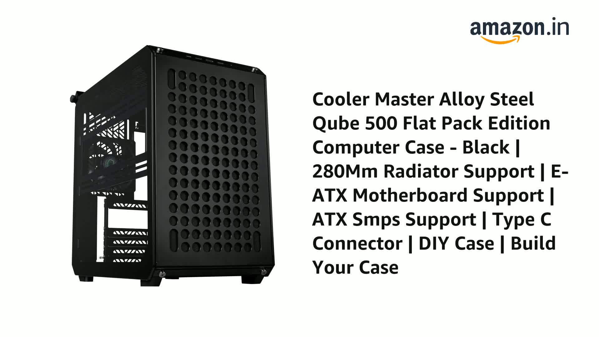 PCケース(自作PC用) Cooler Master Qube 500 Flatpack Black Cooler Master Qube 500 Flatpack - Review 2023 - PCMag Australia