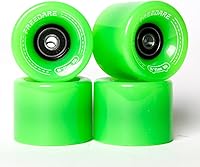 Vista 10 de FREEDARE Ruedas para monopatín 2.362 in 83a con rodamientos y espaciadores Cruiser Wheels (paquete de 4)