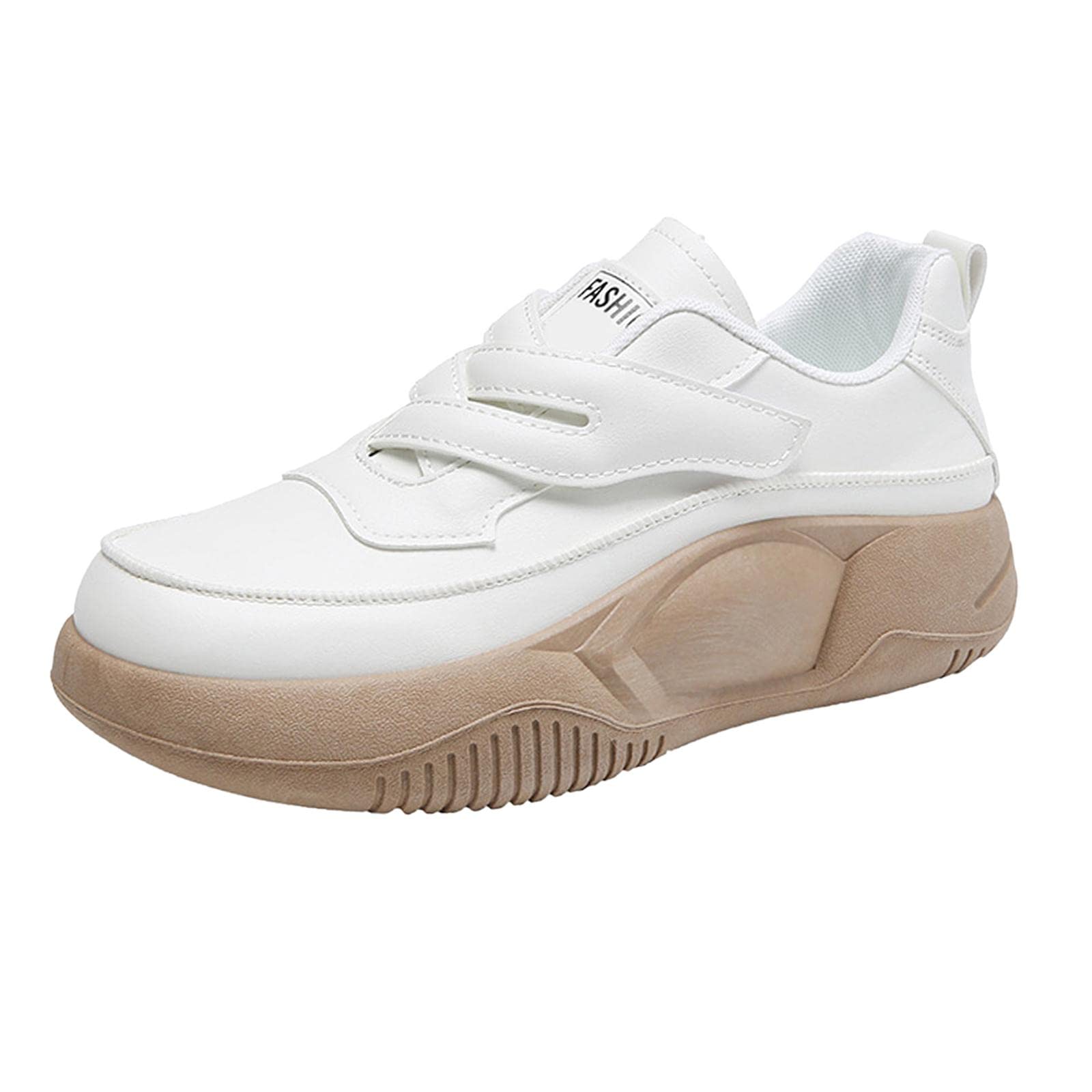 Sneakers Sport Shoes Breathable Women's Casual Shoes for Jogging Biking White 35-image-31