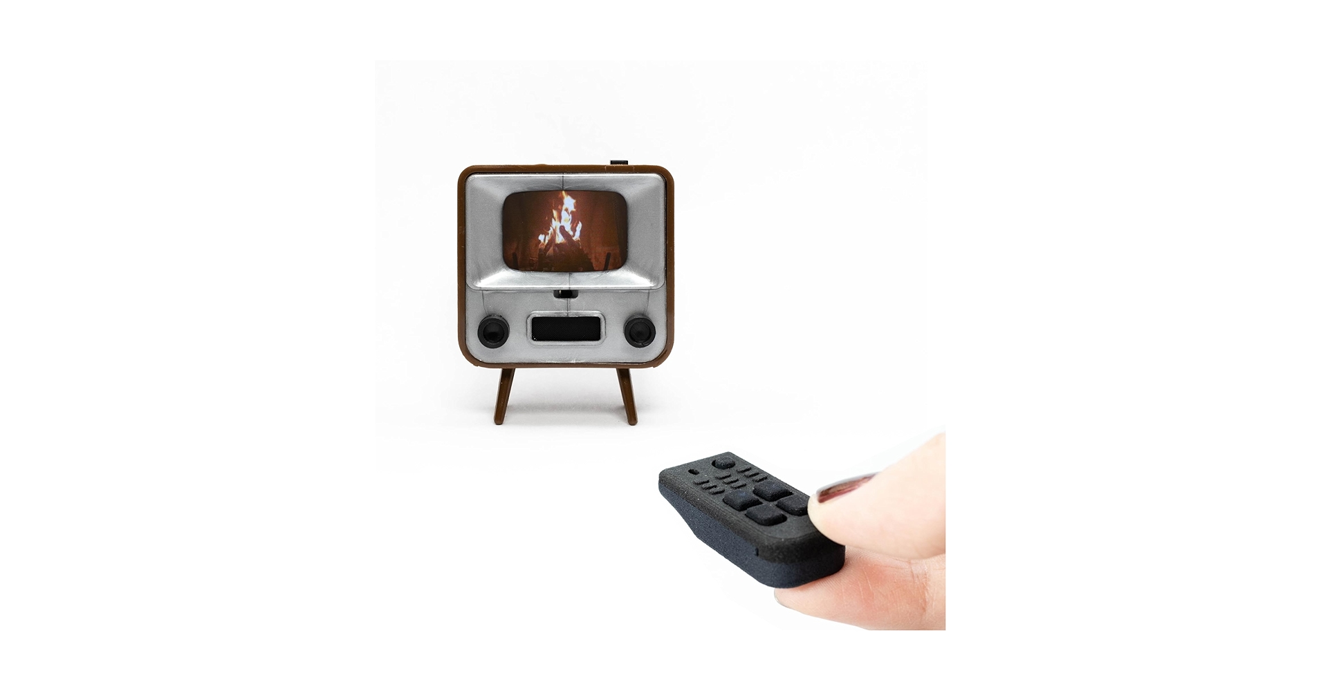 TinyTV 2 ブラウン ミニチュアテレビ リモコン付き 新品・箱難あり 61KhKqas-kL.jpg_BO30,255,255,