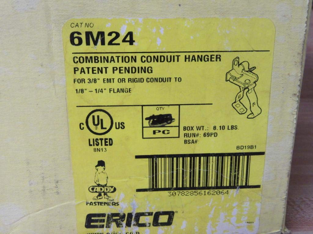 Erico Caddy 6M24 3/8" EMT Combination Conduit Hanger (Pack of 28)