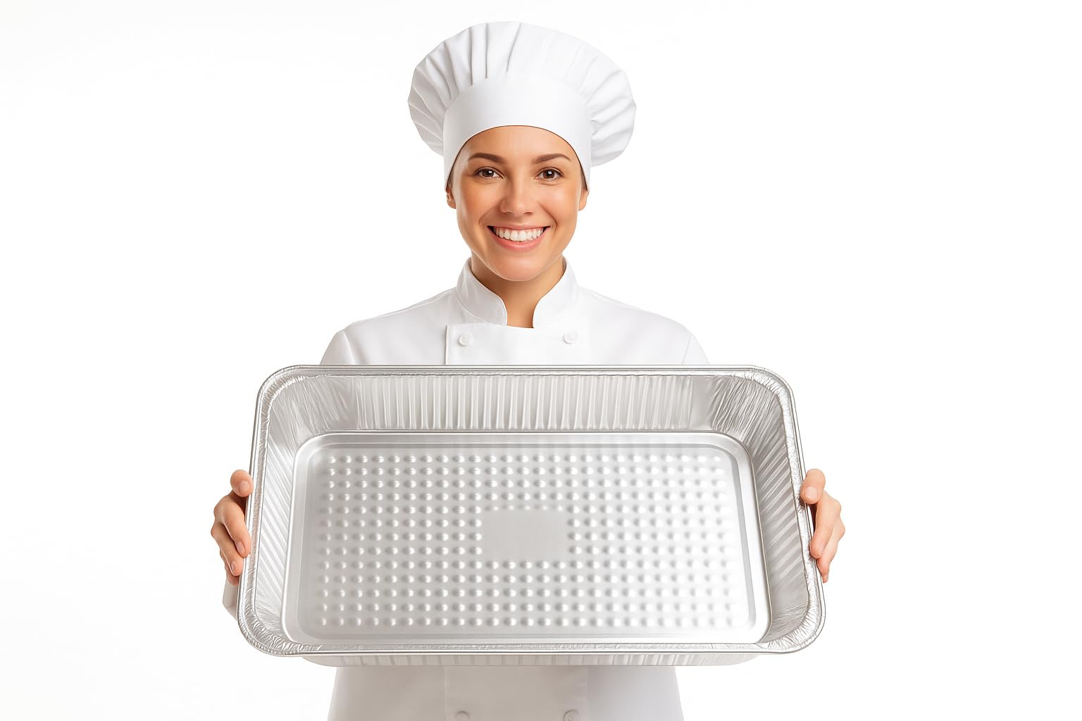 Jokolo Lot de 25 grands plateaux jetables en aluminium pour rôtissage, cuisson, pâtisserie, barbecue, réceptions et stockage des aliments 500 x 300 x 80 mm (Grande capacité 7800 ML)