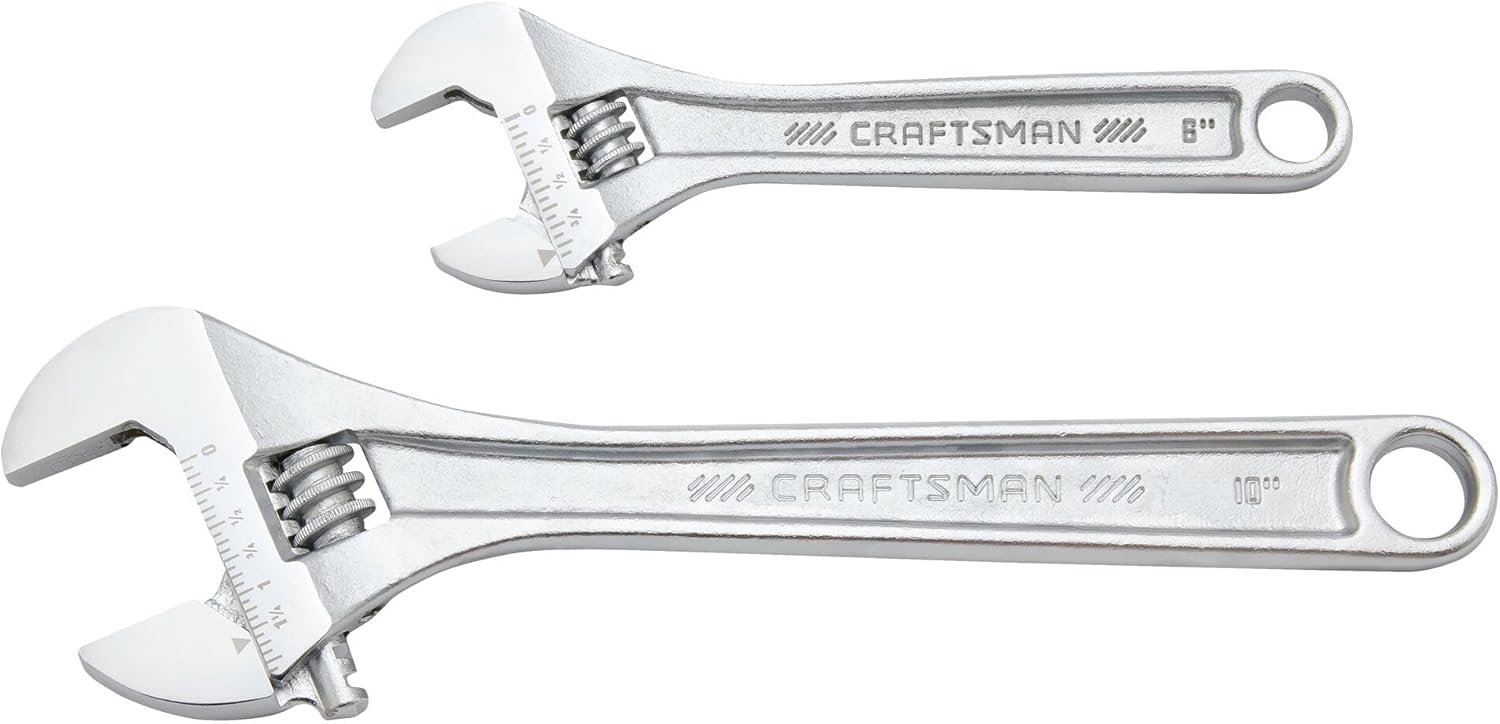 CRAFTSMAN All Steel Adjustable Wrench Set