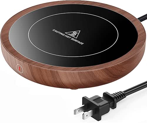 SWEETFULL Coffee Mug Warmer, 36W Electric Cup Warmer for Desk