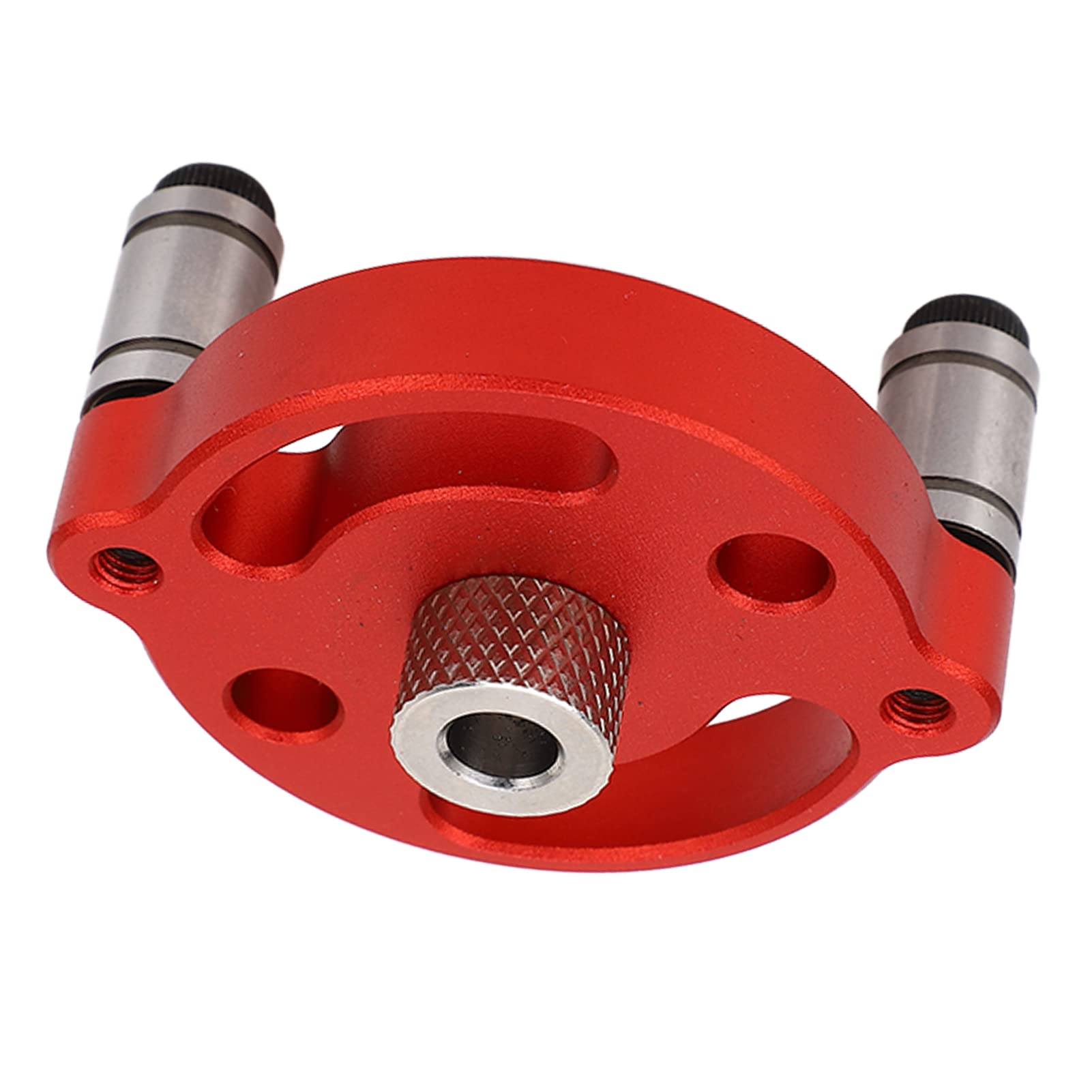 Localizzatore di Punzoni, 7 Pinze per Trapano Set di Punzoni Rotondi 8 Punte per Trapano Buoni Piedini di Regolazione della verticalità per Progetti di Lavorazione del Legno (#2)