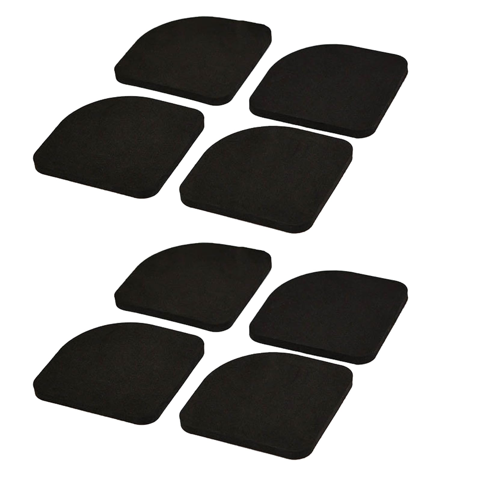 KOAHDE Shock Absorbing Washer Pads,Washing Machine Feet Pads,Universal Silent Feet Anti-Vibration Pads,Anti Shock Mat Universal for Washer Dryers,Anti Vibration Feet for Washing Machine & Dryer,8PC