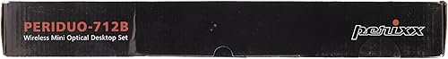 Miniatura 12 de Perixx PERIDUO-712B ES Combo de teclado y mouse inalámbricos - Negro - QWERTY