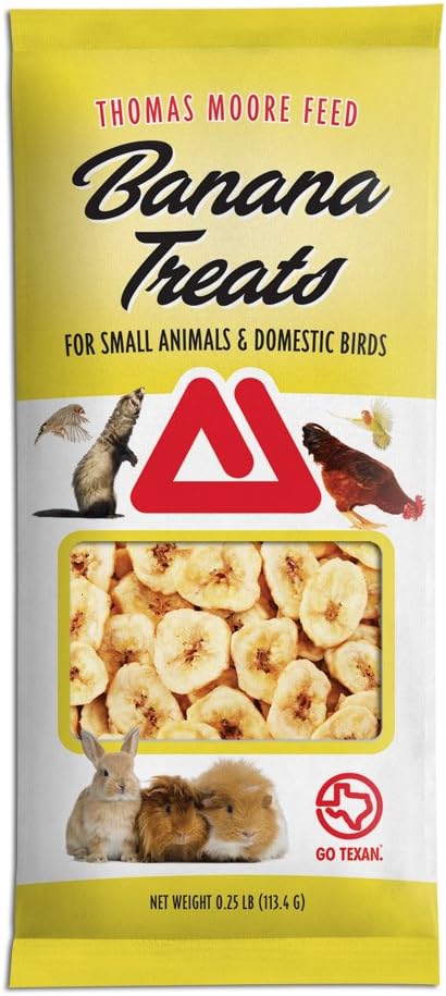 Tmf Banana Treat For Small Pets & Birds , .25 Lb