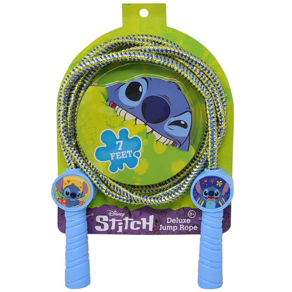 Disney Stitch 7ft Deluxe Jump Rope for Kids