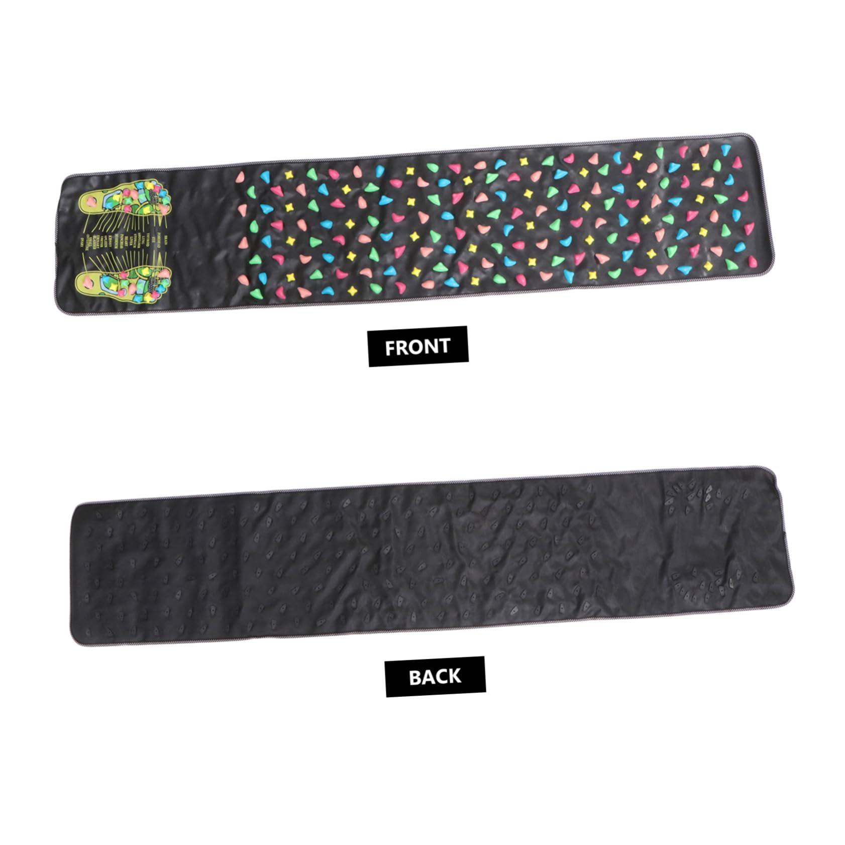 Esterilla De Masaje De Pies Walk Stone Acupresión Para Relajar 175 x 35 Cm