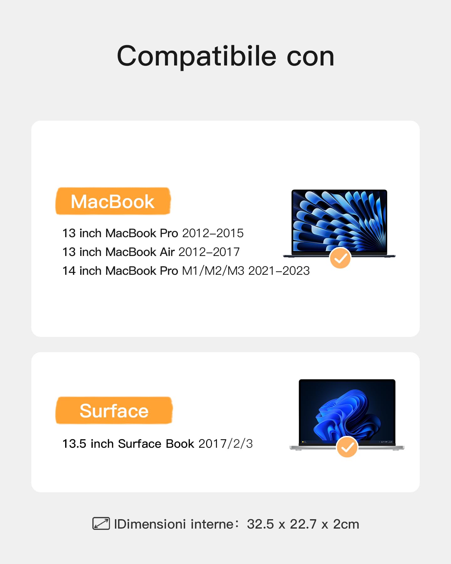 Inateck Custodia antiurto per laptop LB02015