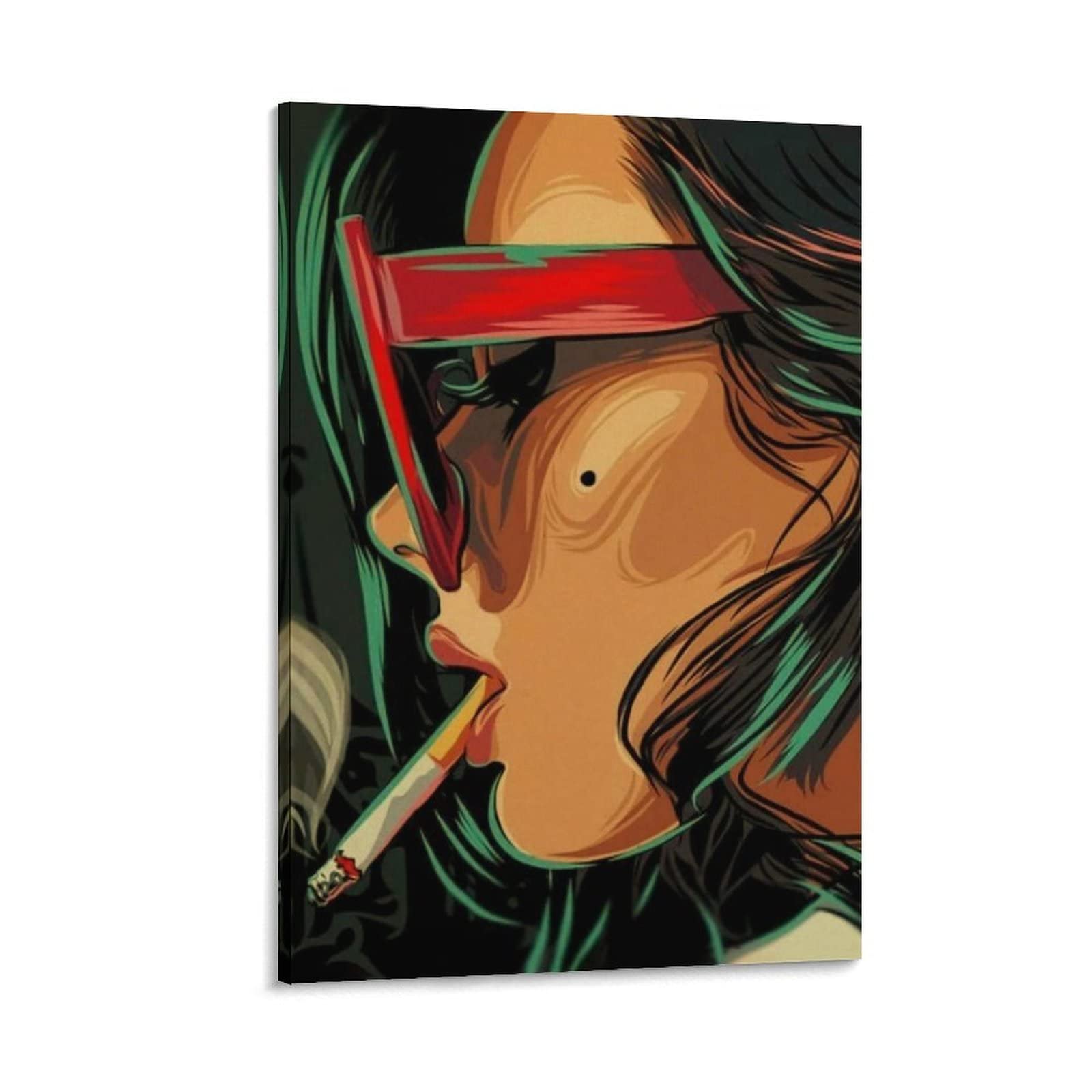 Poster pop art con stampa artistica da parete e da ragazza, con stampa artistica da parete e camera da letto, 60 x 90 cm
