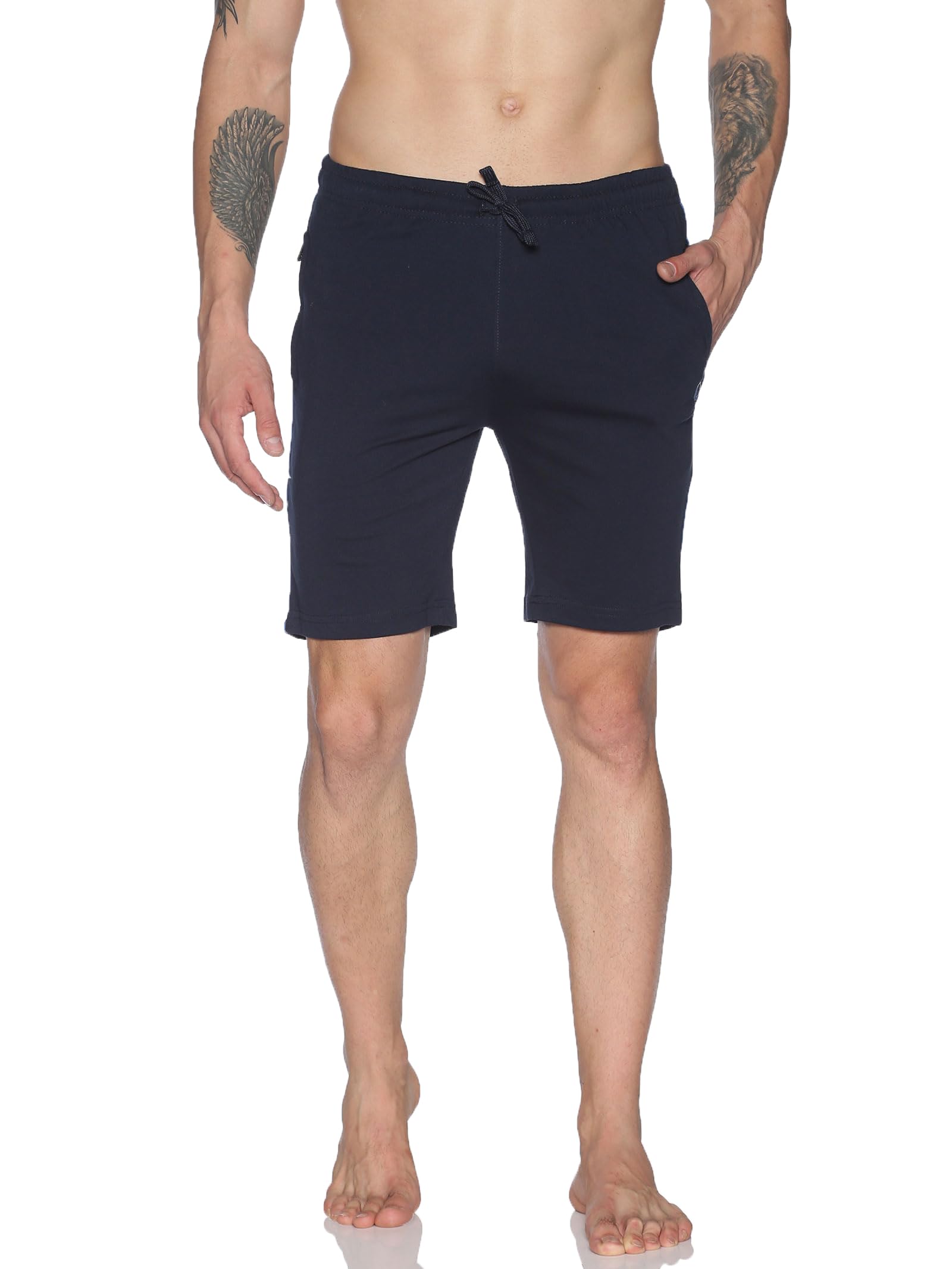 Mens Cotton Bermuda Any Color Shorts-image-9