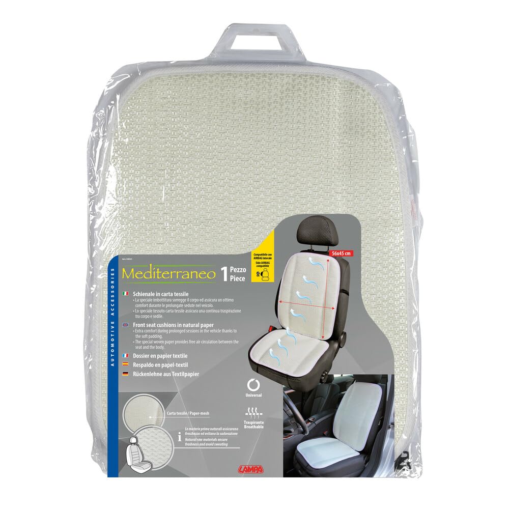 LAMPA 54521 Pezzo Coprisedile anteriore bianco